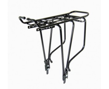 Bicycle luggage racks alloy - Pannier rack with spring top suits 26 or 700c wheels